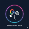 Google disappear icon
