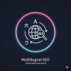 Multilingual SEO icon